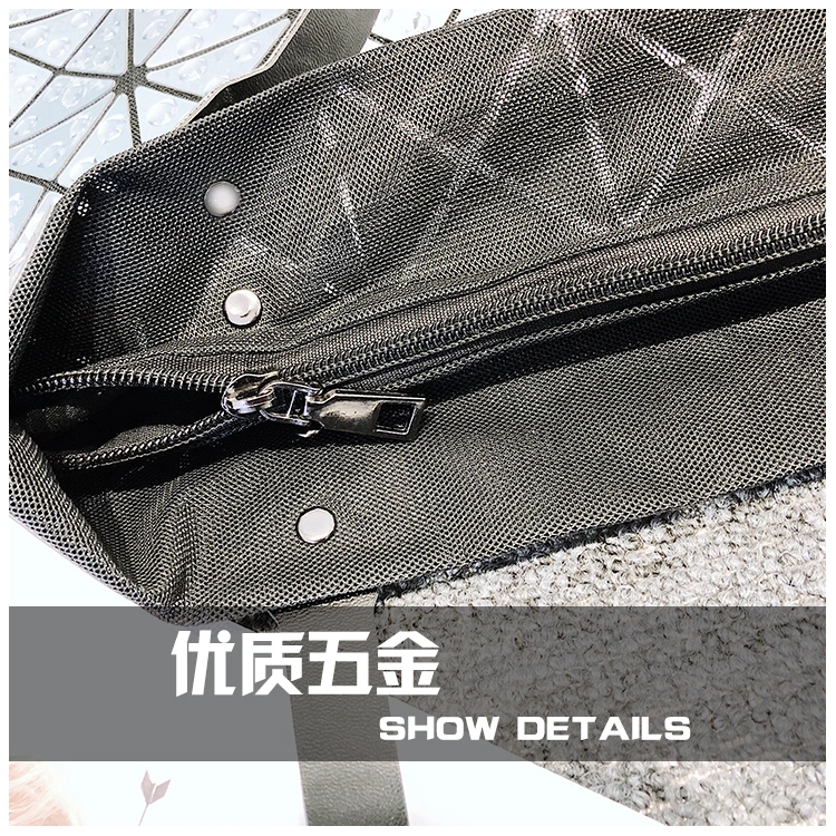 2020 New Arrival Big Capacity Holographic Waterproof Transparent Tote Bag Clear PVC Jelly Bags Handbags Women