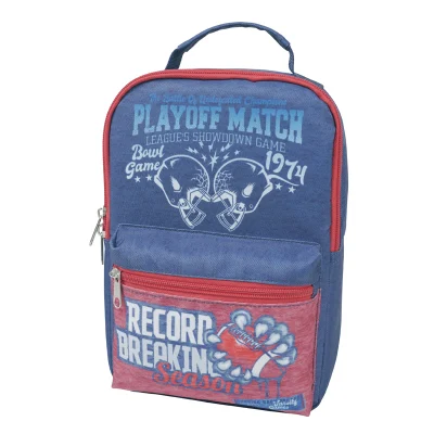 5-9 ans Enfants Personnalisé Sublimation Dessin Animé Impression Alimentaire Fruits Stockage Luch Boîte Isolé Thermarl Sac Glacière avec Doublure PEVA